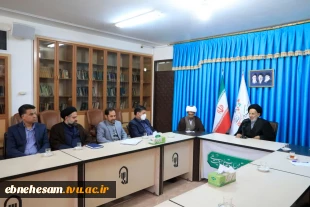دیدار رئیس دانشگاه ملی مهارت استان خراسان جنوبی با امام جمعه و نماینده ولی فقیه مقام معظم رهبری استان خراسان جنوبی  5