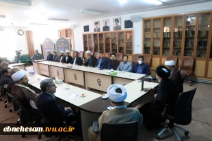 دیدار رئیس دانشگاه ملی مهارت استان خراسان جنوبی با امام جمعه و نماینده ولی فقیه مقام معظم رهبری استان خراسان جنوبی  6