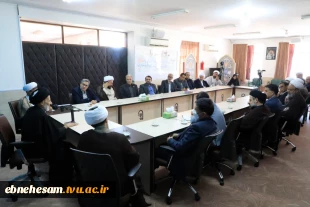 دیدار رئیس دانشگاه ملی مهارت استان خراسان جنوبی با امام جمعه و نماینده ولی فقیه مقام معظم رهبری استان خراسان جنوبی  7