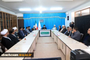 دیدار رئیس دانشگاه ملی مهارت استان خراسان جنوبی با امام جمعه و نماینده ولی فقیه مقام معظم رهبری استان خراسان جنوبی  10