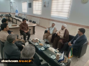 دیدار و نشست مسئول ،دفتر نهاد مقام معظم رهبری دانشگاه های استان خراسان جنوبی با ریاست دانشگاه ملی مهارت استان خراسان جنوبی 4