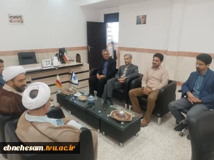 دیدار و نشست مسئول ،دفتر نهاد مقام معظم رهبری دانشگاه های استان خراسان جنوبی با ریاست دانشگاه ملی مهارت استان خراسان جنوبی 5