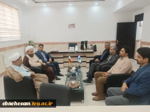 دیدار و نشست مسئول ،دفتر نهاد مقام معظم رهبری دانشگاه های استان خراسان جنوبی با ریاست دانشگاه ملی مهارت استان خراسان جنوبی 6